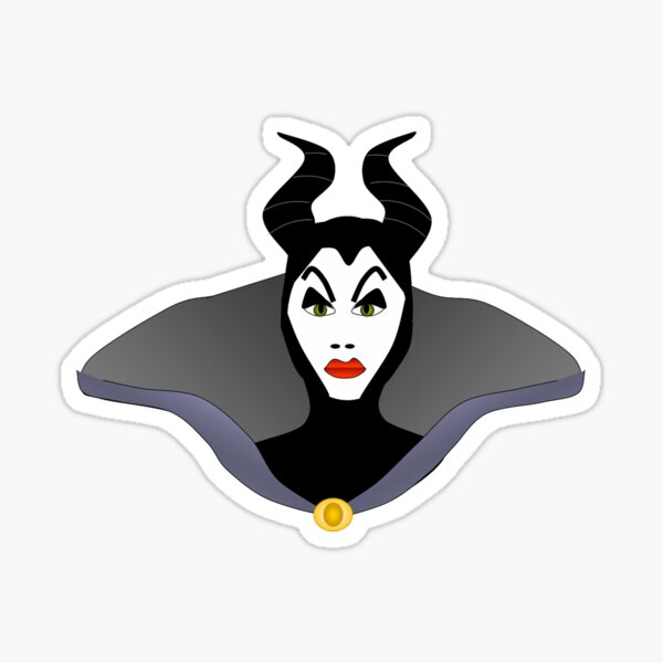 Maleficent Sticker By Gougouz Redbubble 5618