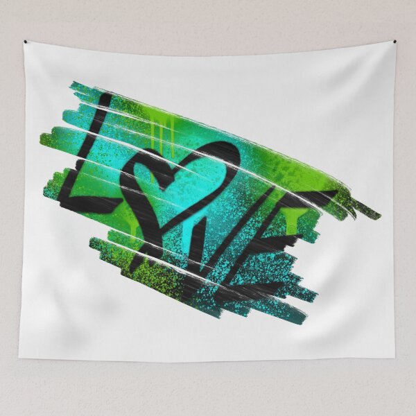 Item preview, Love Revealed Urban Graffiti Drippy Spray Paint v2 designed and sold by that5280lady.