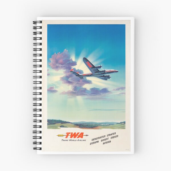 Item preview, Trans World Airlines Travel Europe Vintage Travel Ad designed and sold by vintagerepros.