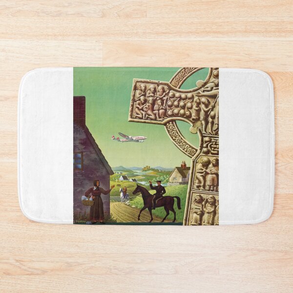 Item preview, Fly TWA Ireland Vintage Travel Ad designed and sold by vintagerepros.