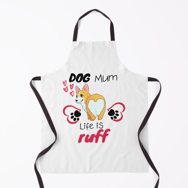 Item preview, Dog Mum Life Is Ruff  Dog Makes Better Life Dog Lover Gift designed and sold by BronikowskiART.