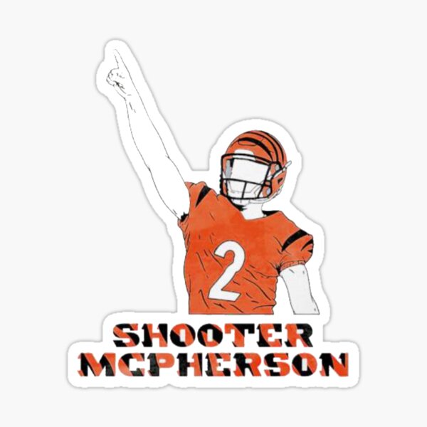 Money Mac Pherson Bengals Sticker' Sticker for Sale by marblequeen