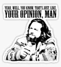 the dude Sticker
