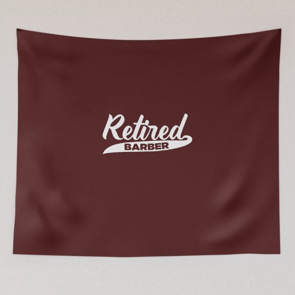 Item preview, Retired Barber  designed and sold by AlwaysAwesome.