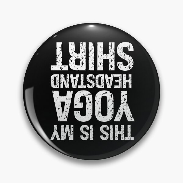 Item preview, This Is My Yoga Headstand Funny Distressed Text Cool Yoga Lovers Saying For Men Women designed and sold by pedrored369.