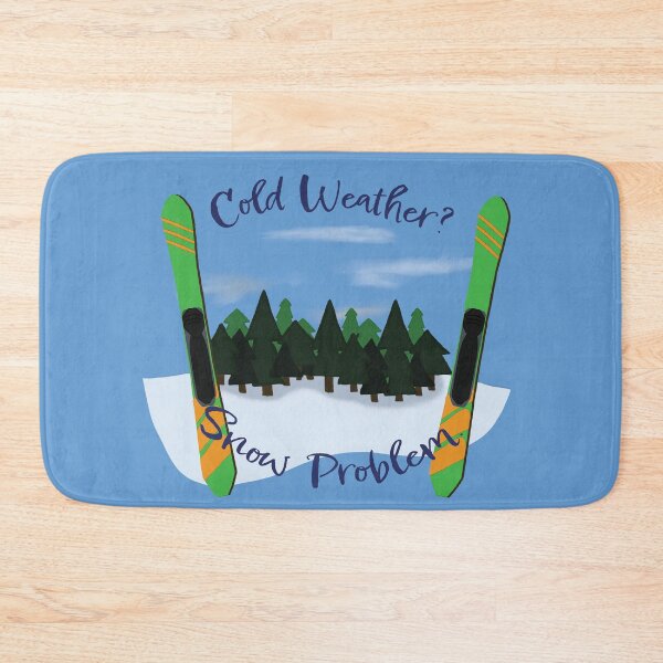 Item preview, Cold Weather, Snow Problem Winter Outdoors Skiing designed and sold by InkyCorvid.