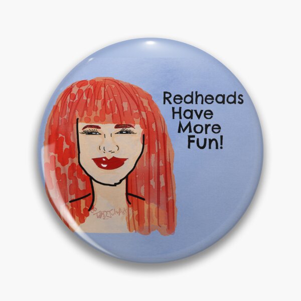 Item preview, Redheads Have More Fun! designed and sold by Talk2JulsArt.