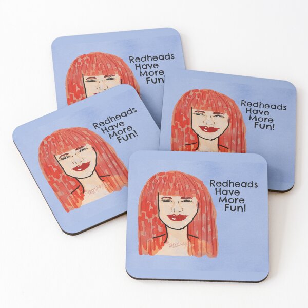 Item preview, Redheads Have More Fun! designed and sold by Talk2JulsArt.