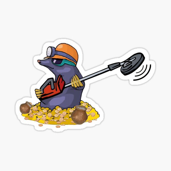 Item preview, metal detecting mole  designed and sold by Singerevita.