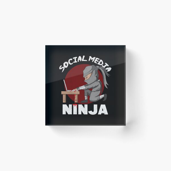 Item preview, Social Media Battle Social Media Ninja designed and sold by Printed-Memes.
