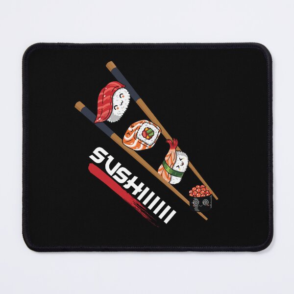 Item preview, Sushi Sliding On Chopsticks Funny Kawaii Anime Japanese Food designed and sold by Dressed For  Duty.