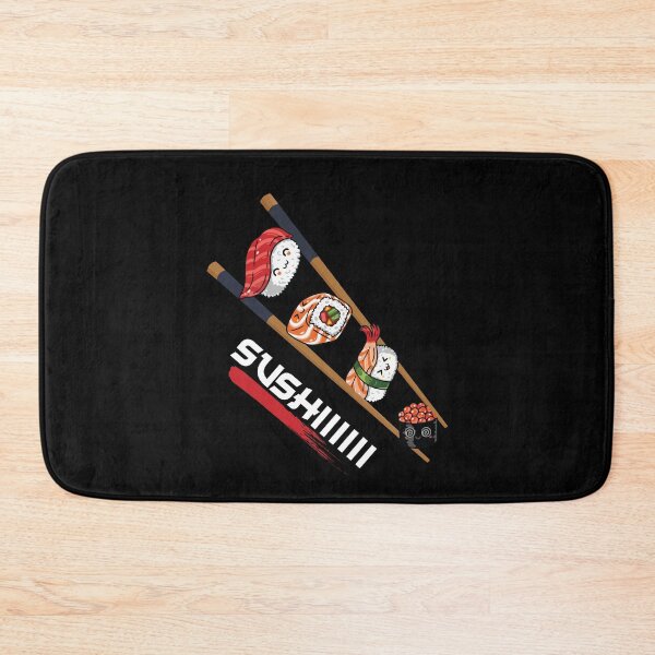 Item preview, Sushi Sliding On Chopsticks Funny Kawaii Anime Japanese Food designed and sold by Dressed For  Duty.