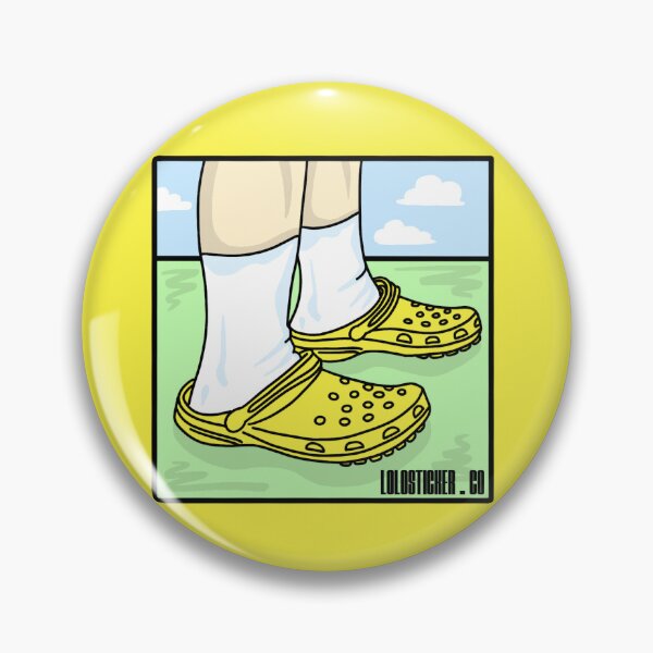 Artikelvorschau, CROCS UND SOCKEN-Aufkleber-Design! entworfen und verkauft von LoLoStickerCo.