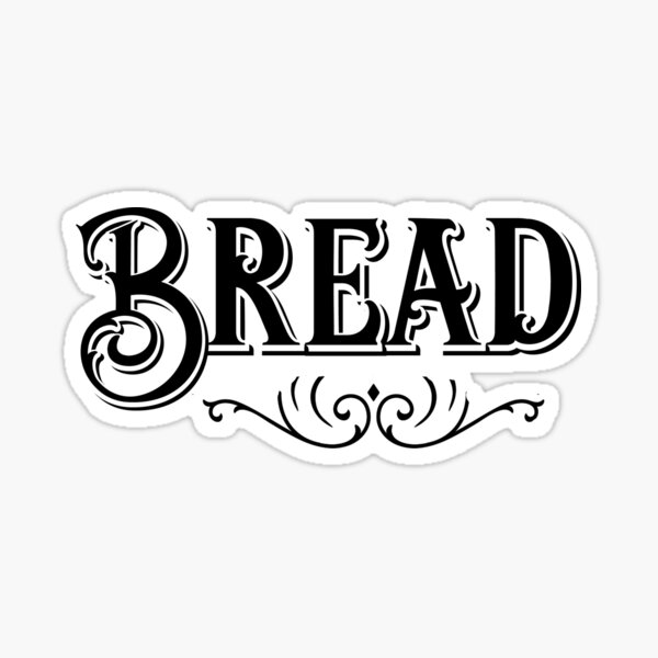 Bread Decal Bread Sticker Bread Box Decal Under 10 Dollars Cook