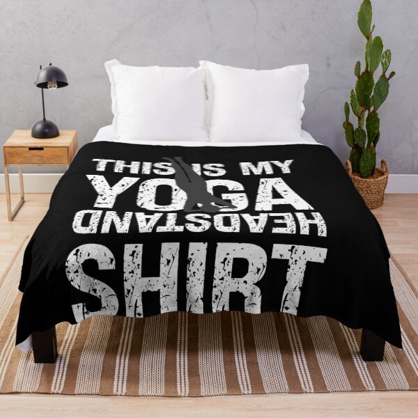 Item preview, This Is My Yoga Headstand Simple Distressed Text Design Funny Yoga Lovers Quote For Men Women designed and sold by pedrored369.