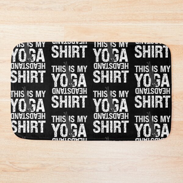 Item preview, This Is My Yoga Headstand Simple Distressed Text Design Funny Yoga Lovers Quote For Men Women designed and sold by pedrored369.