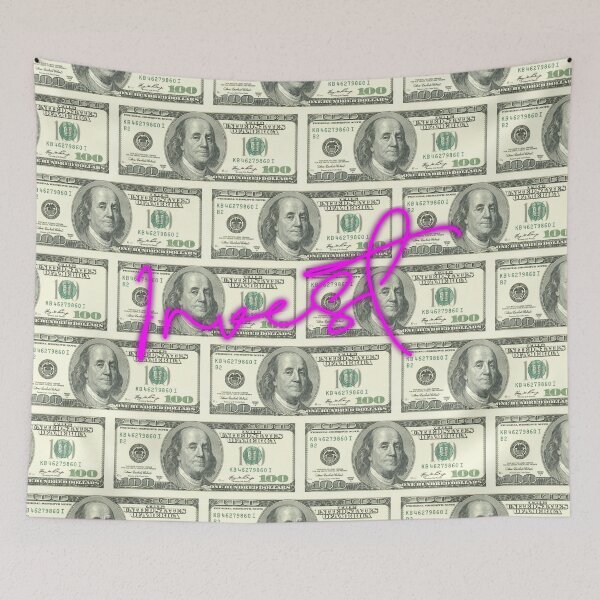 Item preview, DOLLARS - INVEST NEON designed and sold by Character Assassination.