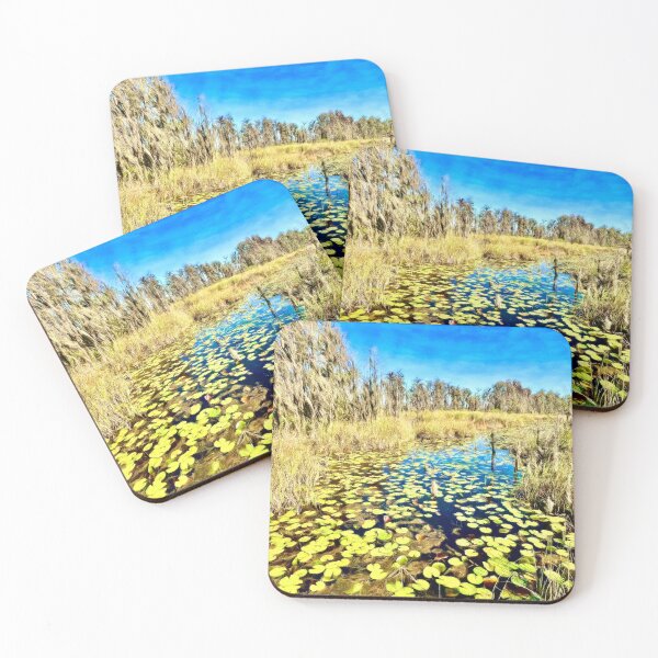 Item preview, Cypress Swamp and Lily Pads designed and sold by Pamela Storch.