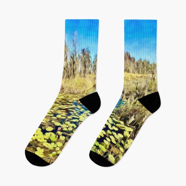Item preview, Cypress Swamp and Lily Pads designed and sold by Pamela Storch.