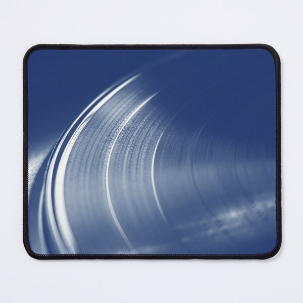 Item preview, Vinyl record on a turntable. Cyanotype filter designed and sold by AngeloDeVal.