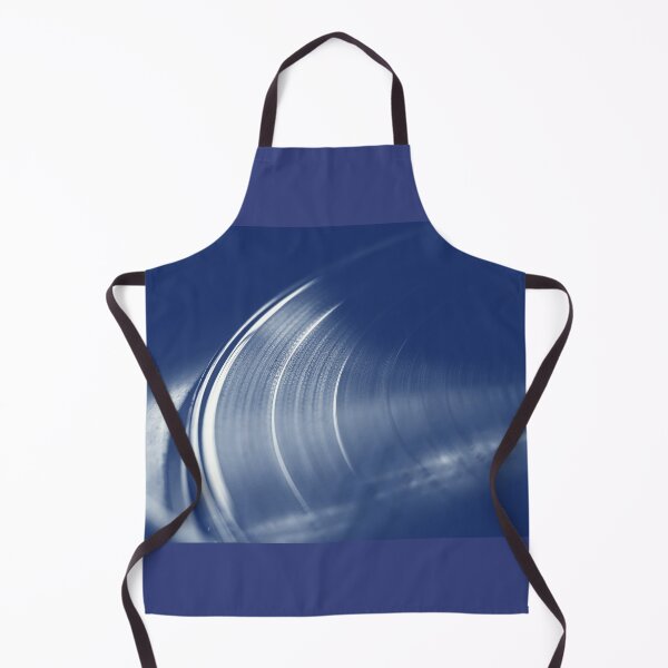 Item preview, Vinyl record on a turntable. Cyanotype filter designed and sold by AngeloDeVal.