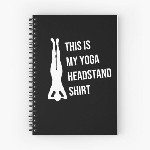 Item preview, This Is My Yoga Headstand Simple Headstand Illustration Funny Yoga Lovers Saying For Men Women designed and sold by pedrored369.