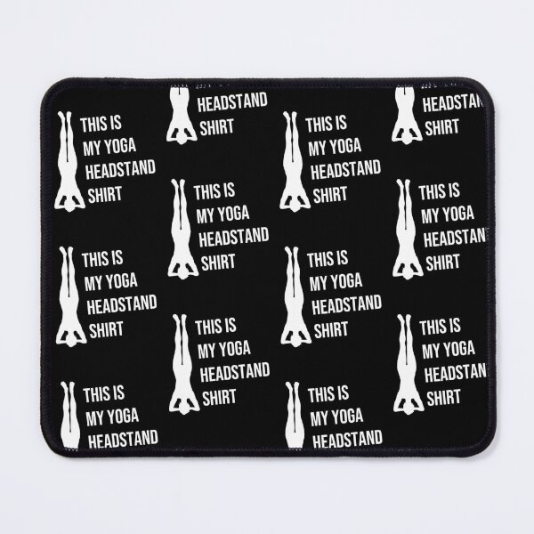 Item preview, This Is My Yoga Headstand Simple Headstand Illustration Funny Yoga Lovers Saying For Men Women designed and sold by pedrored369.