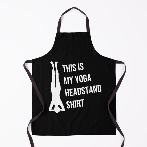 Item preview, This Is My Yoga Headstand Simple Headstand Illustration Funny Yoga Lovers Saying For Men Women designed and sold by pedrored369.