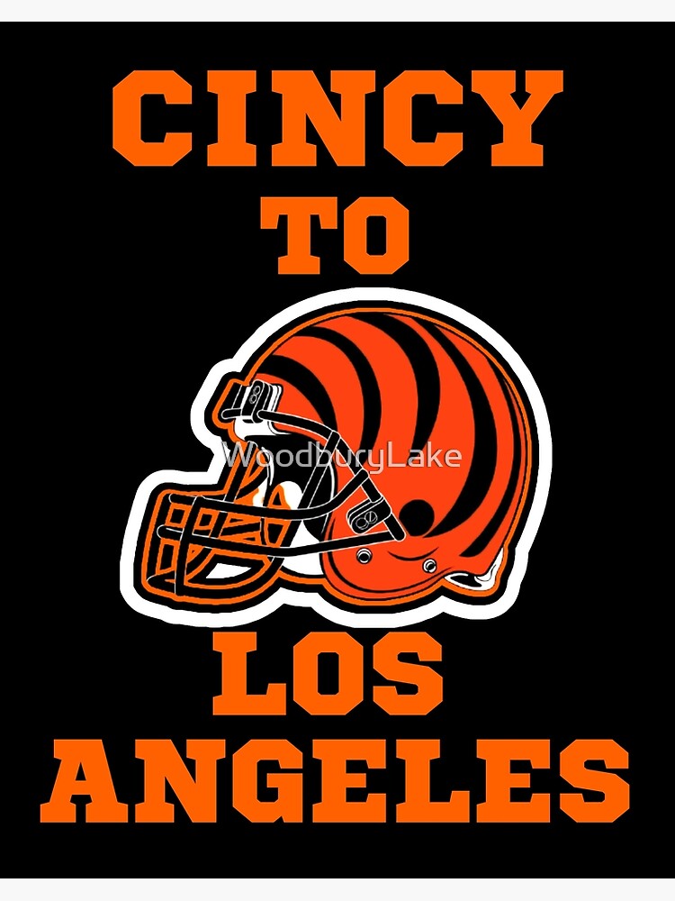 Cincinnati Bengals Retro Mascot Fan Design Art Print