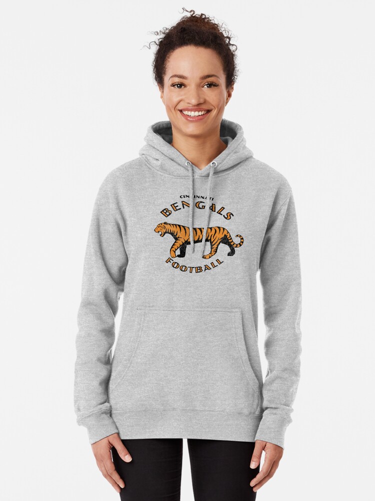 Bengals Retro Tiger Pullover Sweatshirt 