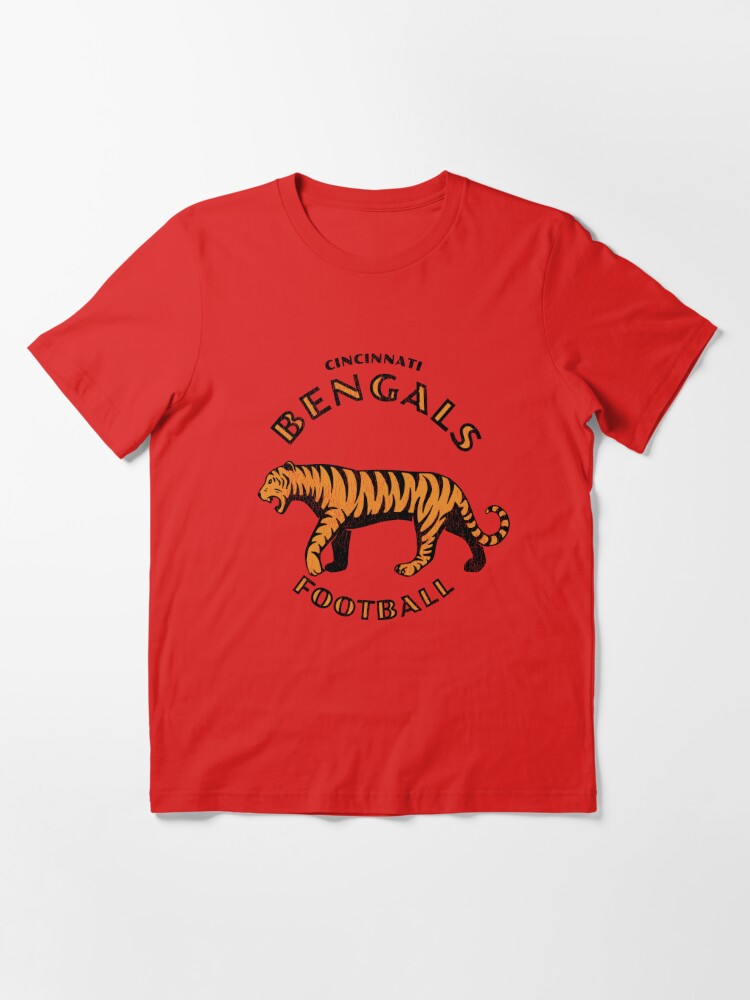 Cincinnati Bengals Full Tiger Vintage Essential T-Shirt for Sale