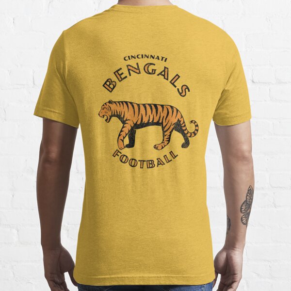 Cincinnati Bengals Full Tiger Vintage Essential T-Shirt for Sale by  severnbc