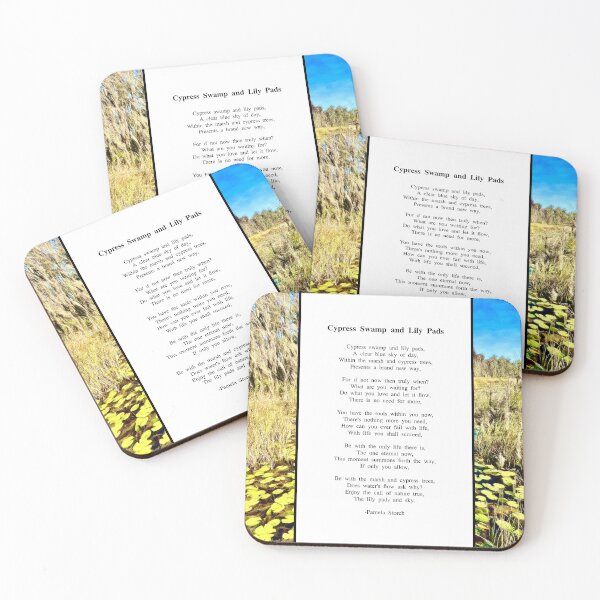 Item preview, Cypress Swamp and Lily Pads Poem designed and sold by Pamela Storch.