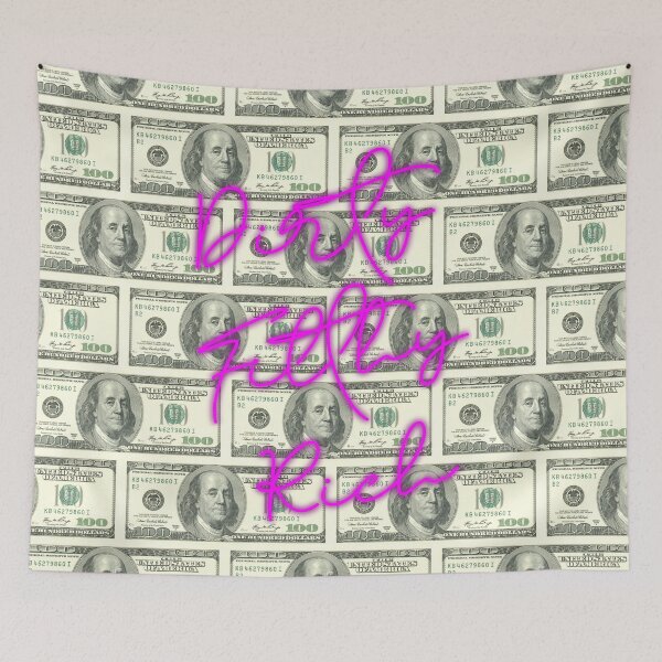 Item preview, DOLLARS - DIRTY, FILTHY, RICH NEON designed and sold by Character Assassination.