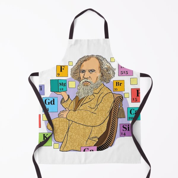 Item preview, Dmitri Mendeleev and Periodic Table of Elements designed and sold by VintagePeople.