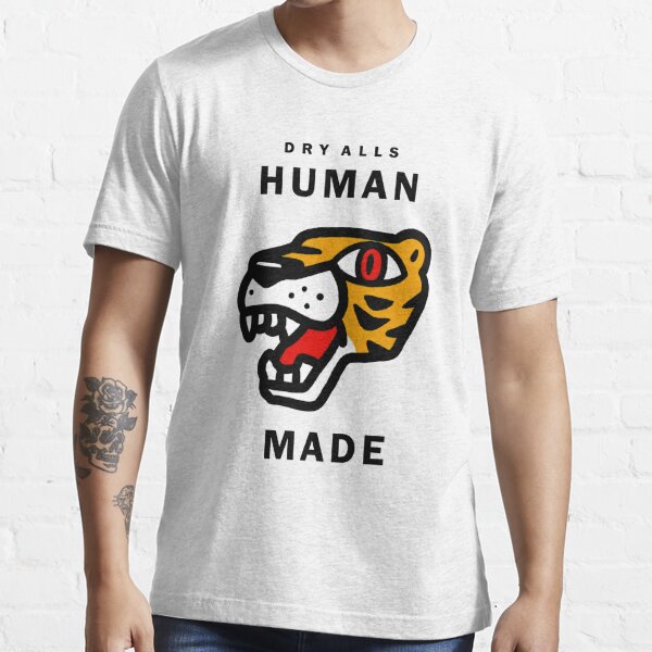 Human Made Tiger L/S T-Shirt Olive DrabHuman Made Tiger L/S T