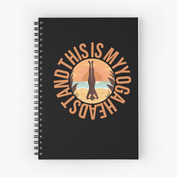 Item preview, This Is My Yoga Headstand Cool Headstand Orange Design Funny Yoga Lovers Gift For Men Women designed and sold by pedrored369.