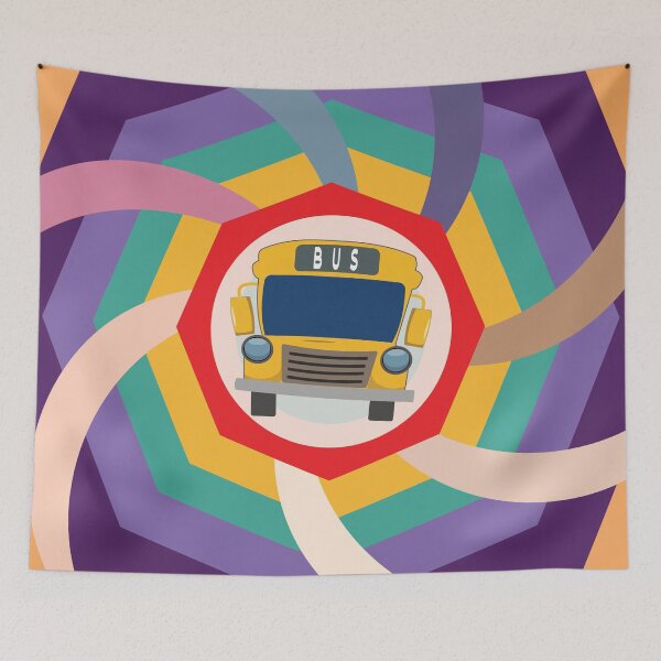 Item preview, Just A Boy Who Loves School Buses - Colorful Design designed and sold by FridPix.