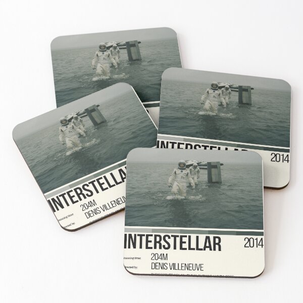 Item preview, Interstellar Poster - First Landing designed and sold by ShopOfUs.