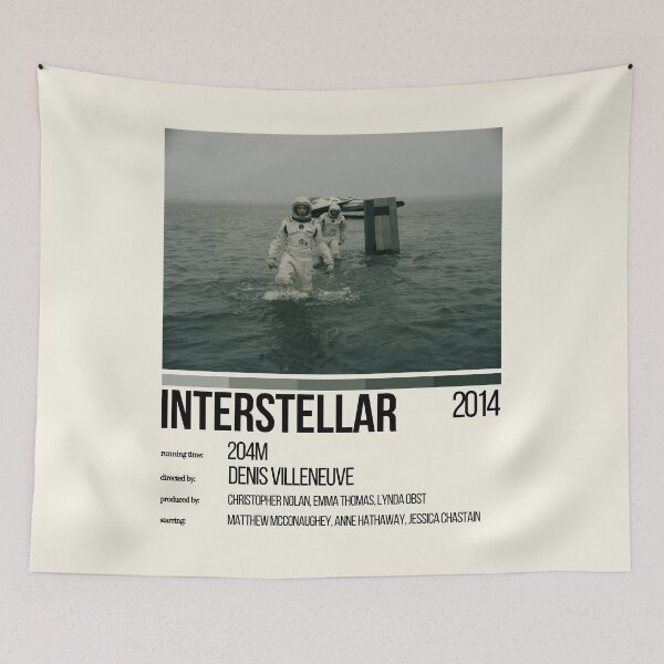 Item preview, Interstellar Poster - First Landing designed and sold by ShopOfUs.