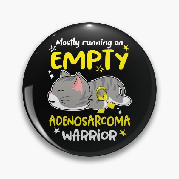 Item preview, Adenosarcoma Awareness, Mostly Running on Adenosarcoma Warrior designed and sold by Tammyilaria.