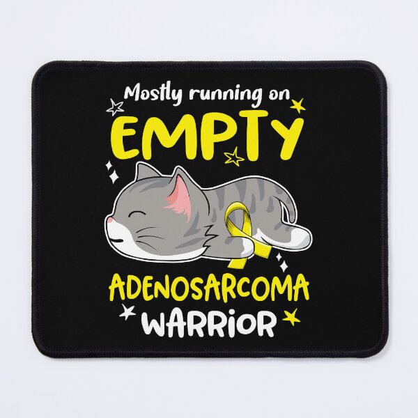 Item preview, Adenosarcoma Awareness, Mostly Running on Adenosarcoma Warrior designed and sold by Tammyilaria.