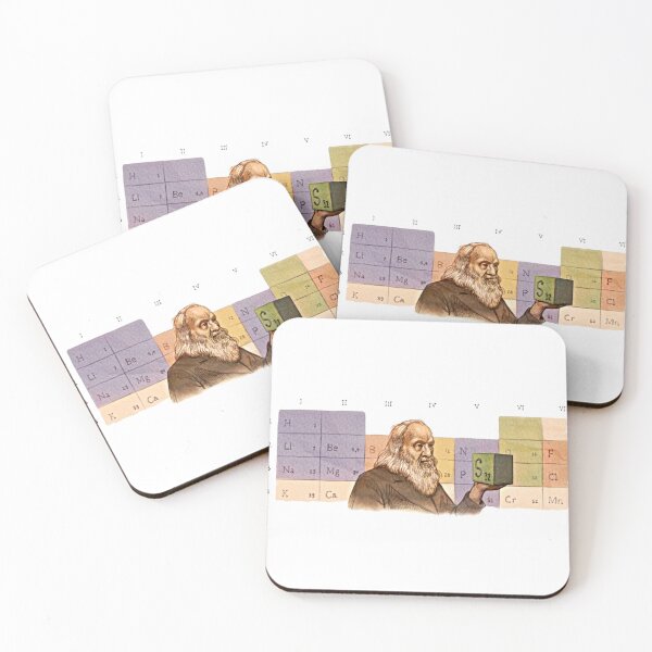 Item preview, Dmitri Mendeleev & Periodic Table of Elements designed and sold by VintagePeople.