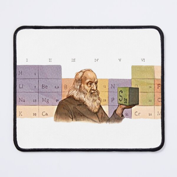Item preview, Dmitri Mendeleev & Periodic Table of Elements designed and sold by VintagePeople.