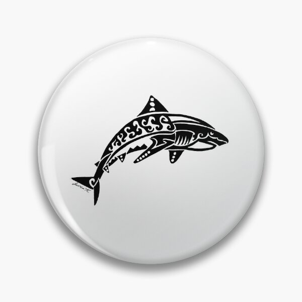 Item preview, Tiger Shark Tribal Design  designed and sold by KitayamaDesigns.