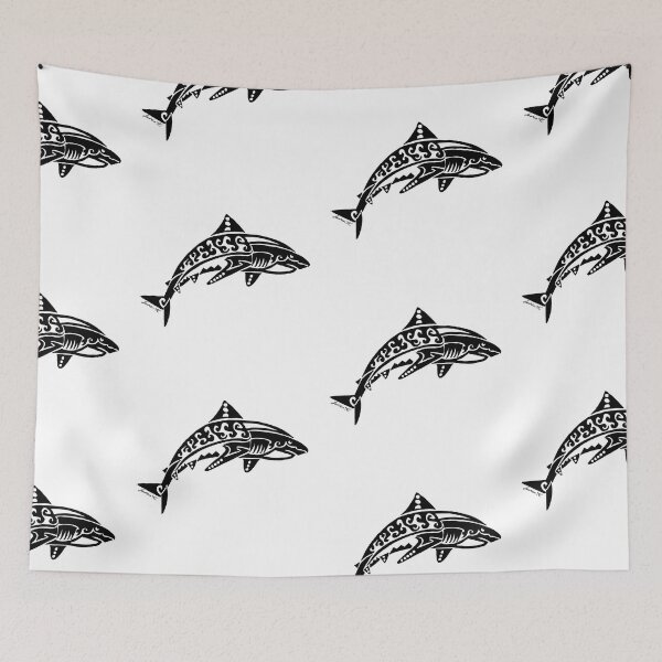 Item preview, Tiger Shark Tribal Design  designed and sold by KitayamaDesigns.