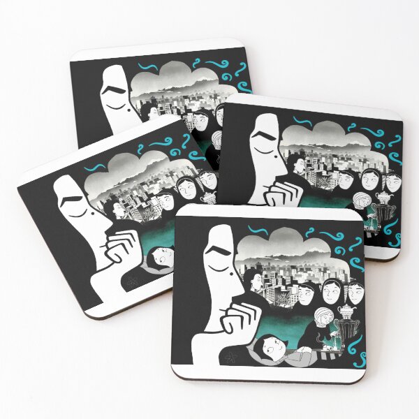 Item preview, Persepolis - Inspired Woman Illustration designed and sold by MondrianuM.