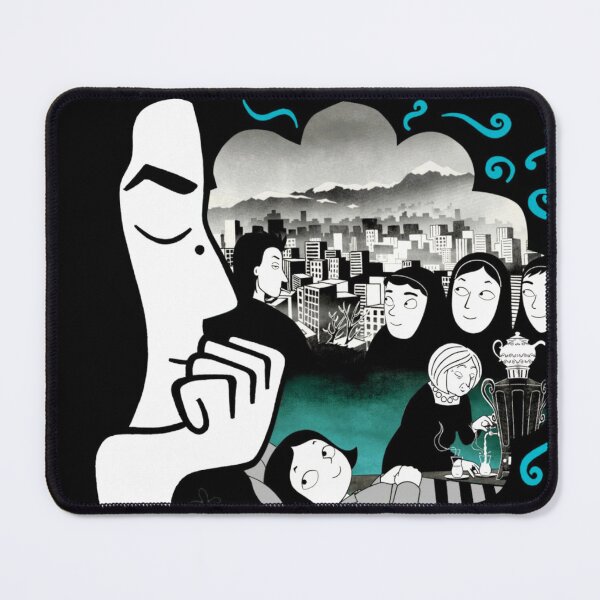 Item preview, Persepolis - Inspired Woman Illustration designed and sold by MondrianuM.