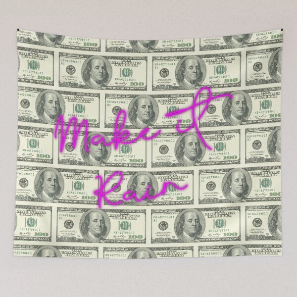 Item preview, DOLLARS - MAKE IT RAIN NEON designed and sold by Character Assassination.