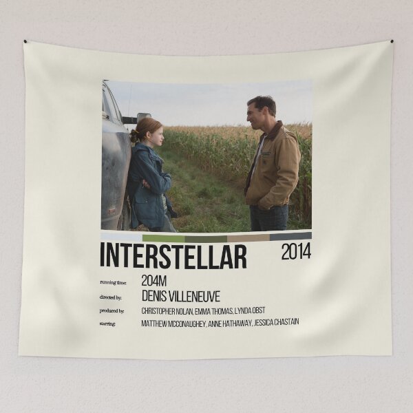 Item preview, Interstellar Poster - Murphy's Law designed and sold by ShopOfUs.
